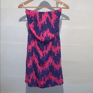 Lilly Pulitzer strapless dress